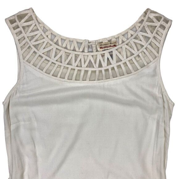 Tommy Hilfiger Denim Dress Women XS White Blue Tie Dye Belted Summer Beach Vacay - Picture 5 of 16